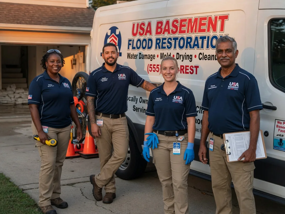 Basement Flood Cleanup company in Kemp, TX